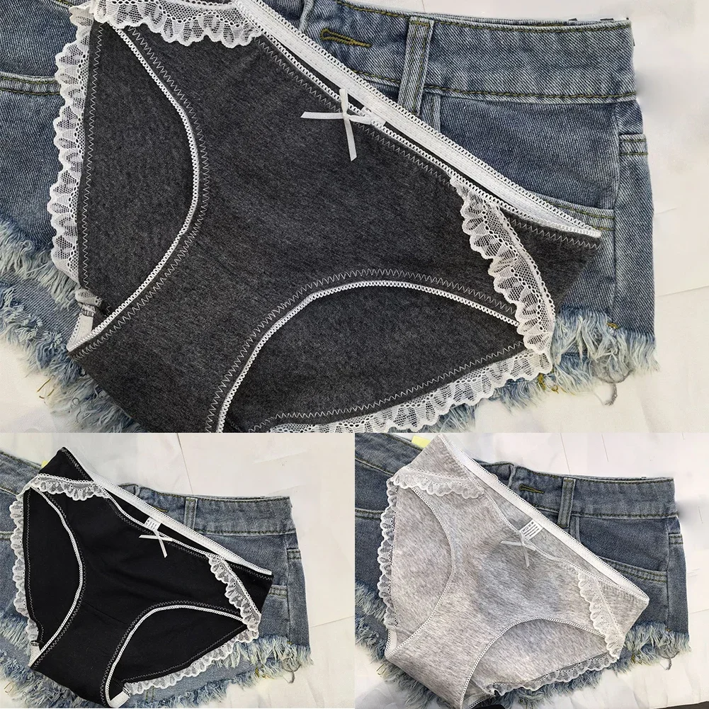 Comfortable For Daily Wear Lace Briefs Women's Briefs Breathable Casual Style Cotton Fabric Invisible Quick-drying
Comfortable For Daily Wear Lace Briefs Women's Briefs Breathable Casual Style Cotton Fabric Invisible Quick-drying