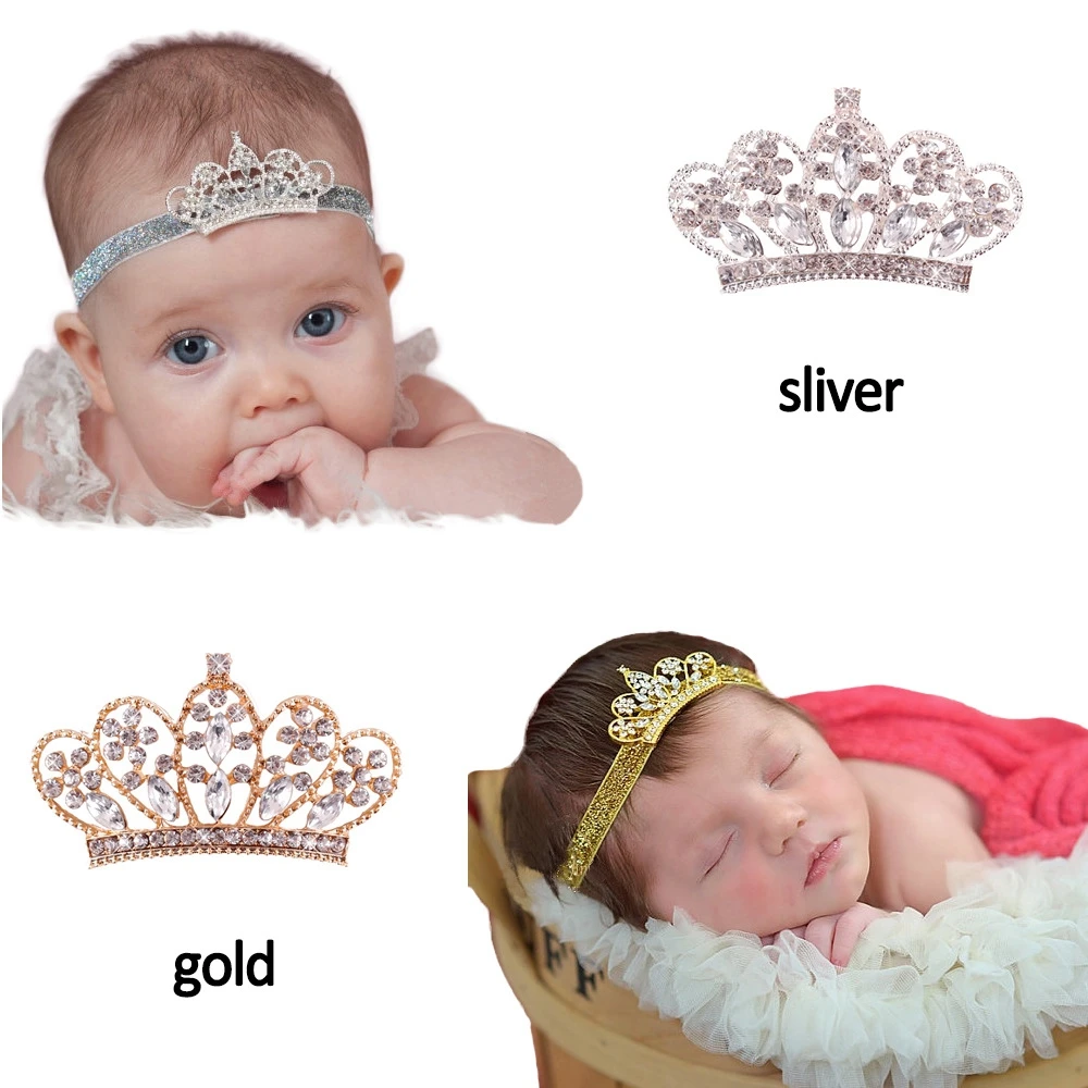 1PCS Gold Silver Rhinestone Crown Newborn Headband Tiaras Boutique Baby Girls Kids Children Hair Accessories Photography Props
1PCS Gold Silver Rhinestone Crown Newborn Headband Tiaras Boutique Baby Girls Kids Children Hair Accessories Photography Props