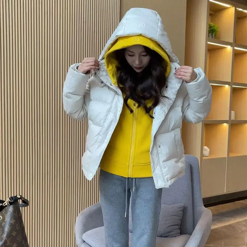 Women's High-end Short Cotton Jacket Parker Bread Jacket 2026 Autumn Winter New Thick Warm Down Cotton Coat Overcoat Female
Women's High-end Short Cotton Jacket Parker Bread Jacket 2026 Autumn Winter New Thick Warm Down Cotton Coat Overcoat Female