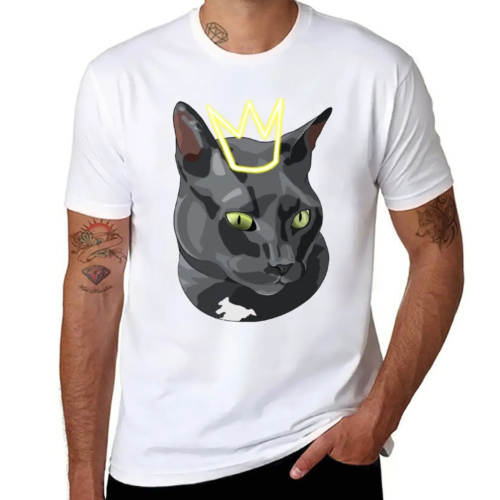 New King Lou + Crown T-Shirt summer top kawaii clothes sublime t shirt Men's t-shirt
New King Lou + Crown T-Shirt summer top kawaii clothes sublime t shirt Men's t-shirt