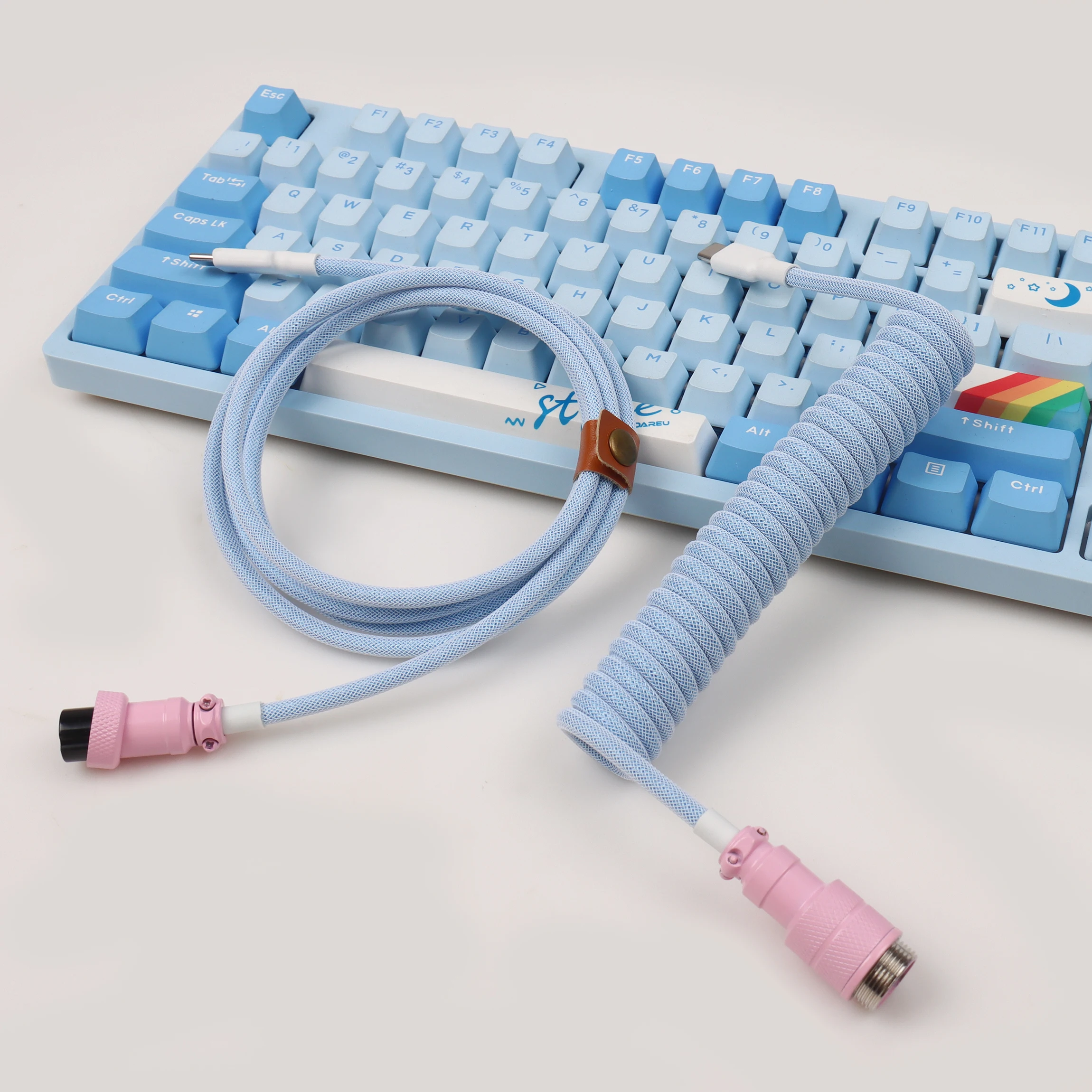 【LANO】Type C to C Hardware Cable Mechanical Gaming Keyboard Double Wire with GX16 For Gaming Keyboard Accessory aviation config
【LANO】Type C to C Hardware Cable Mechanical Gaming Keyboard Double Wire with GX16 For Gaming Keyboard Accessory aviation config