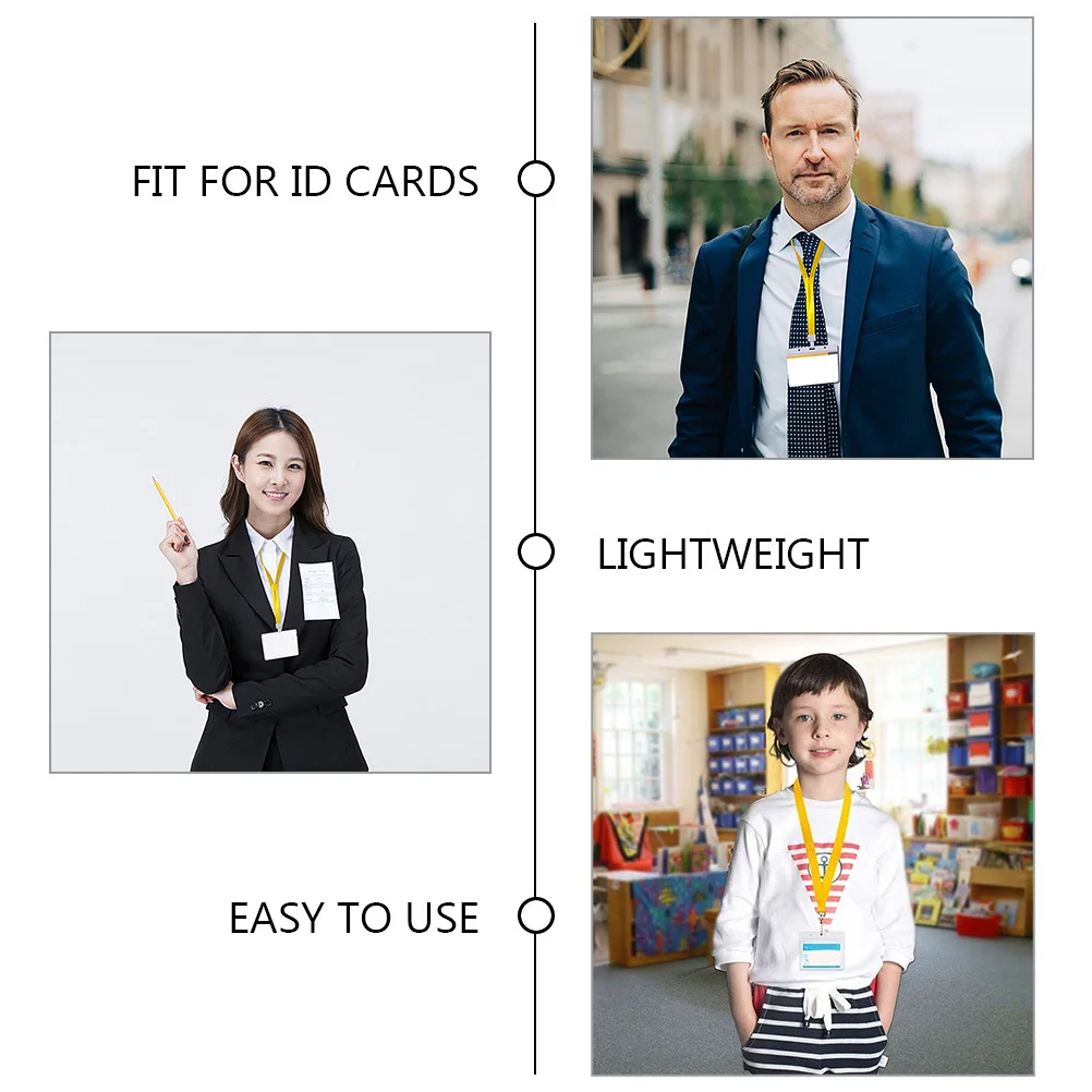 7Pcs Id Card Holder Clear Sleeve ABS Badge Holder Double-Sided Transparent Name Badge Sleeve for Office Staff Security
7Pcs Id Card Holder Clear Sleeve ABS Badge Holder Double-Sided Transparent Name Badge Sleeve for Office Staff Security