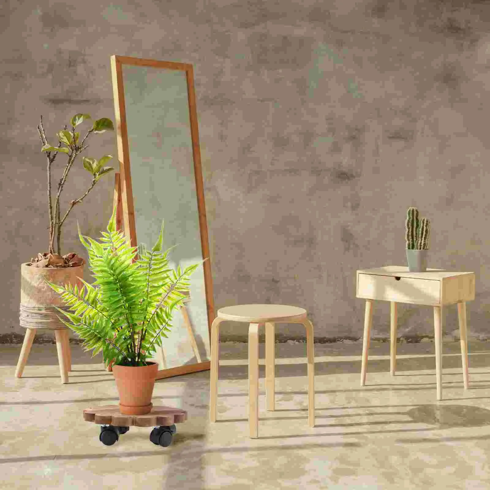 Solid Wood Planter Tray Flowerpot Stand Bonsai Rack Pallet Round Wheel Roller Wooden Holder Pots Base
Solid Wood Planter Tray Flowerpot Stand Bonsai Rack Pallet Round Wheel Roller Wooden Holder Pots Base