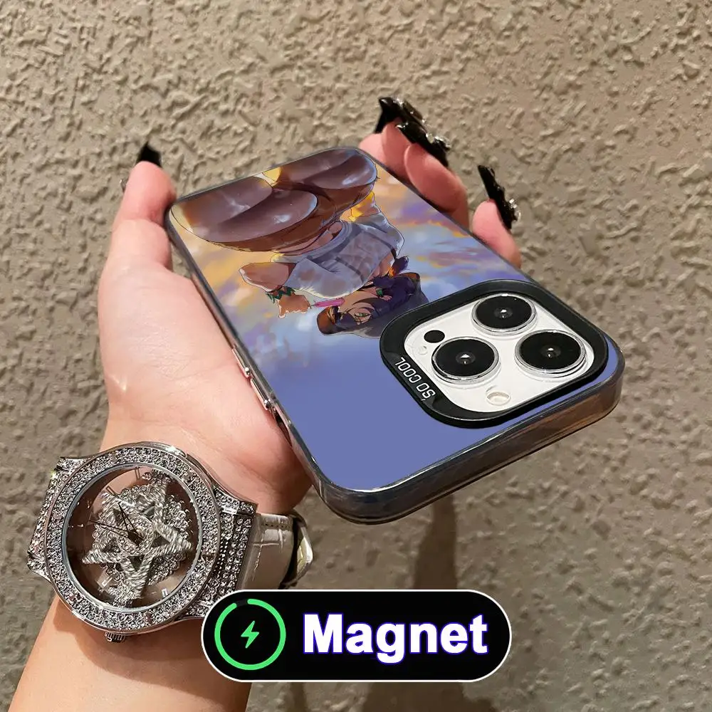 ZZZ Belle Phone Case for iPhone 17 16 15 14 13 12 11 Air Pro Max Plus Colorful Silver Magnet Cover
ZZZ Belle Phone Case for iPhone 17 16 15 14 13 12 11 Air Pro Max Plus Colorful Silver Magnet Cover