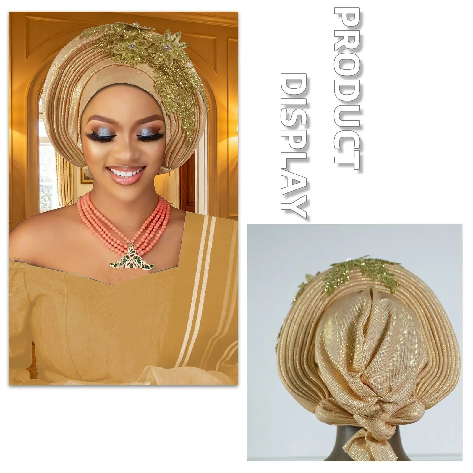 2026 Flower Appliques Hat for Women Turban Cap Muslim Hijab Bonnet African Auto Geles Head Wrap Nigerian Gele Wedding Headgear
2026 Flower Appliques Hat for Women Turban Cap Muslim Hijab Bonnet African Auto Geles Head Wrap Nigerian Gele Wedding Headgear