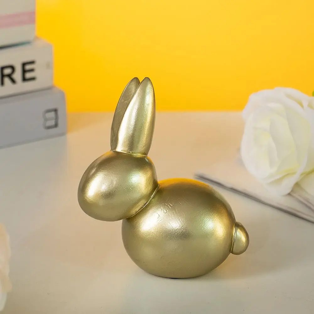 Home Decoration Resin Golden Rabbit Ornament Art Modern Animal Sculpture Decorative Vintage Rabbit Statue Living Room
Home Decoration Resin Golden Rabbit Ornament Art Modern Animal Sculpture Decorative Vintage Rabbit Statue Living Room