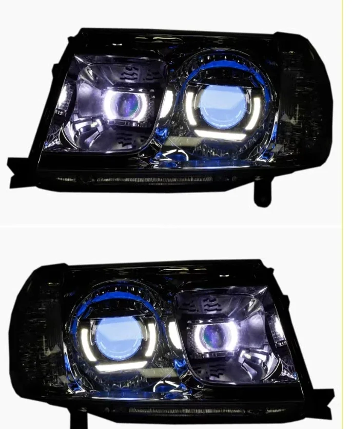 Front Headlight forToyota Land Cruiser LC100 4500 4700 Daytime Running Light DRL Head lamp Low High Beam Turn signal
Front Headlight forToyota Land Cruiser LC100 4500 4700 Daytime Running Light DRL Head lamp Low High Beam Turn signal