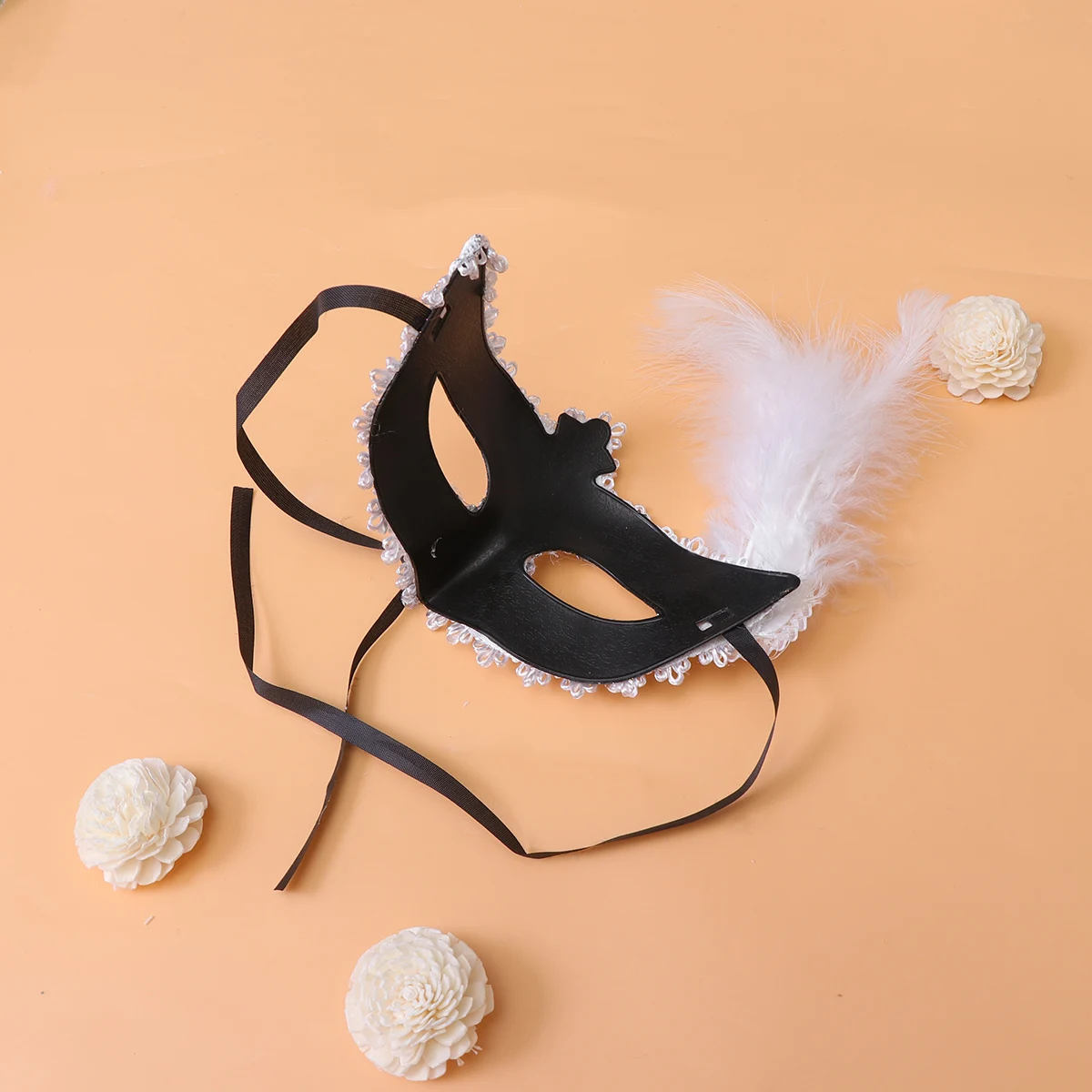 Halloween Half Face Mask Costume Prop Mask for Masquerade Cosply Costume Party Performance Dancing Party(White)
Halloween Half Face Mask Costume Prop Mask for Masquerade Cosply Costume Party Performance Dancing Party(White)