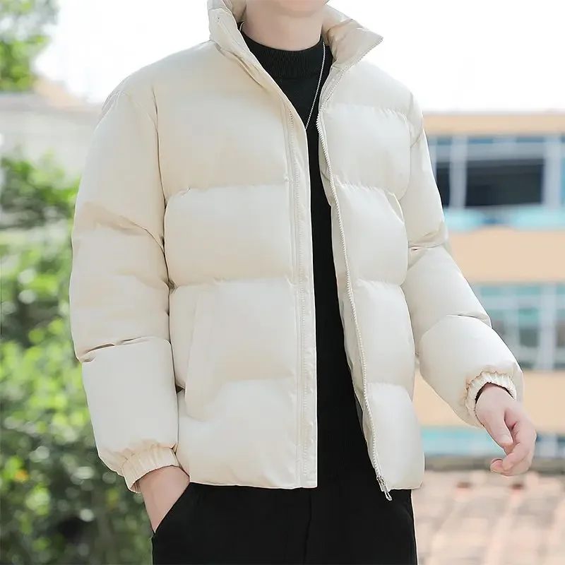 Winter Thickened Puffer Jacket for Men Trendy Casual Youth Outerwear Versatile Layering
Winter Thickened Puffer Jacket for Men Trendy Casual Youth Outerwear Versatile Layering