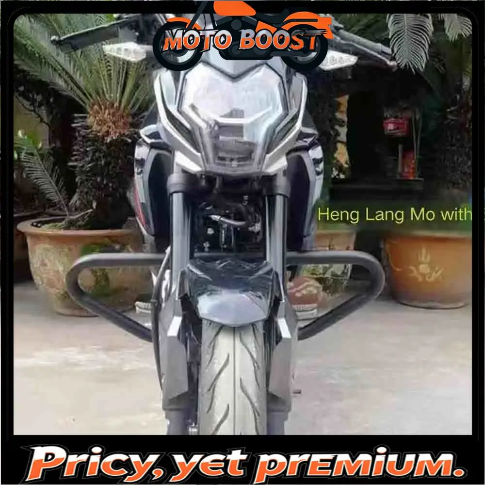 【Premium quality】For Haojue DR150 DR 150 Motorcycle bumper front guard reinforced anti-falling bar
【Premium quality】For Haojue DR150 DR 150 Motorcycle bumper front guard reinforced anti-falling bar