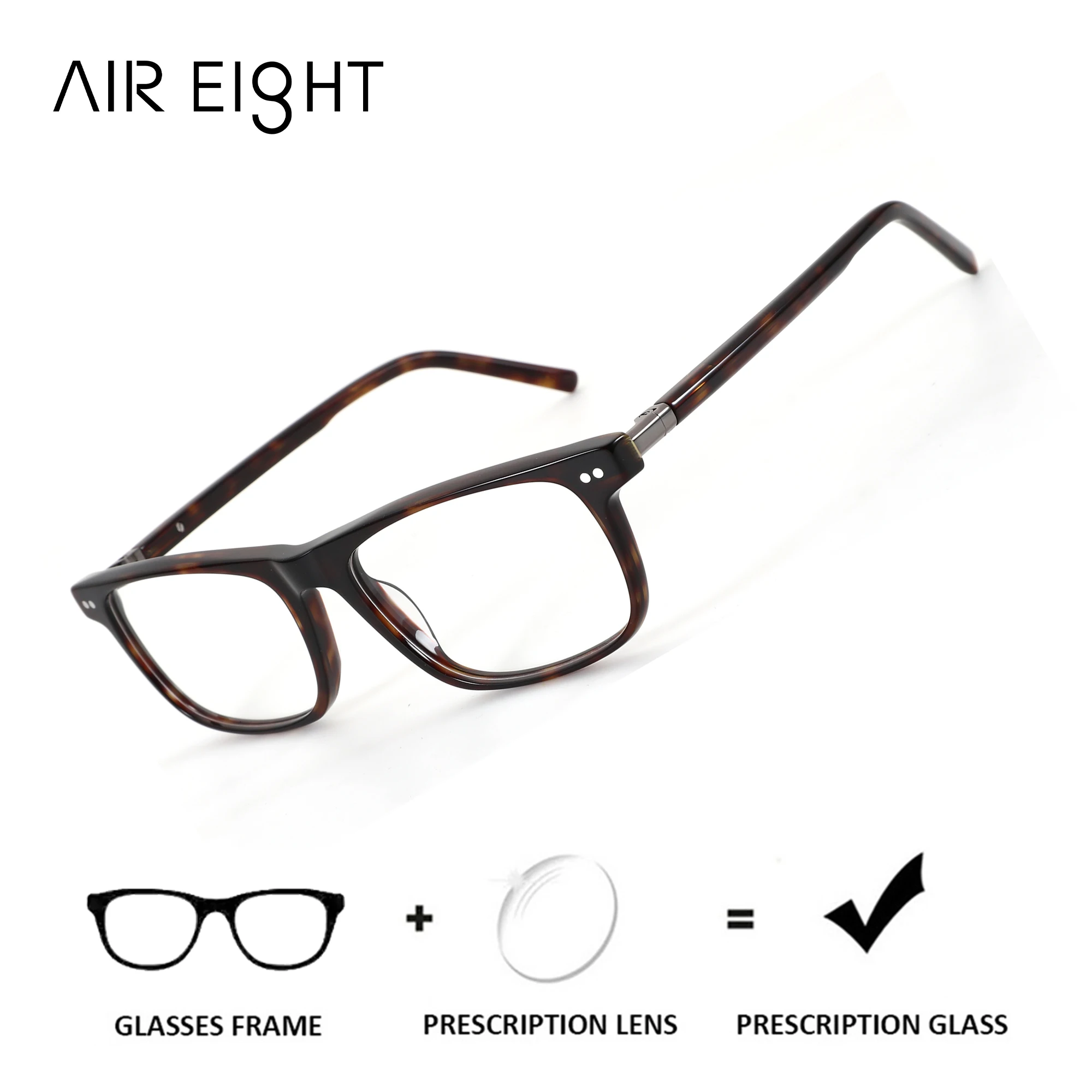 AIREIGHT (XL Size) Acetate Square Prescription Glasses For Men Photochromic Multifocal Eyewear MyopiaOptical Eyeglasses
AIREIGHT (XL Size) Acetate Square Prescription Glasses For Men Photochromic Multifocal Eyewear MyopiaOptical Eyeglasses