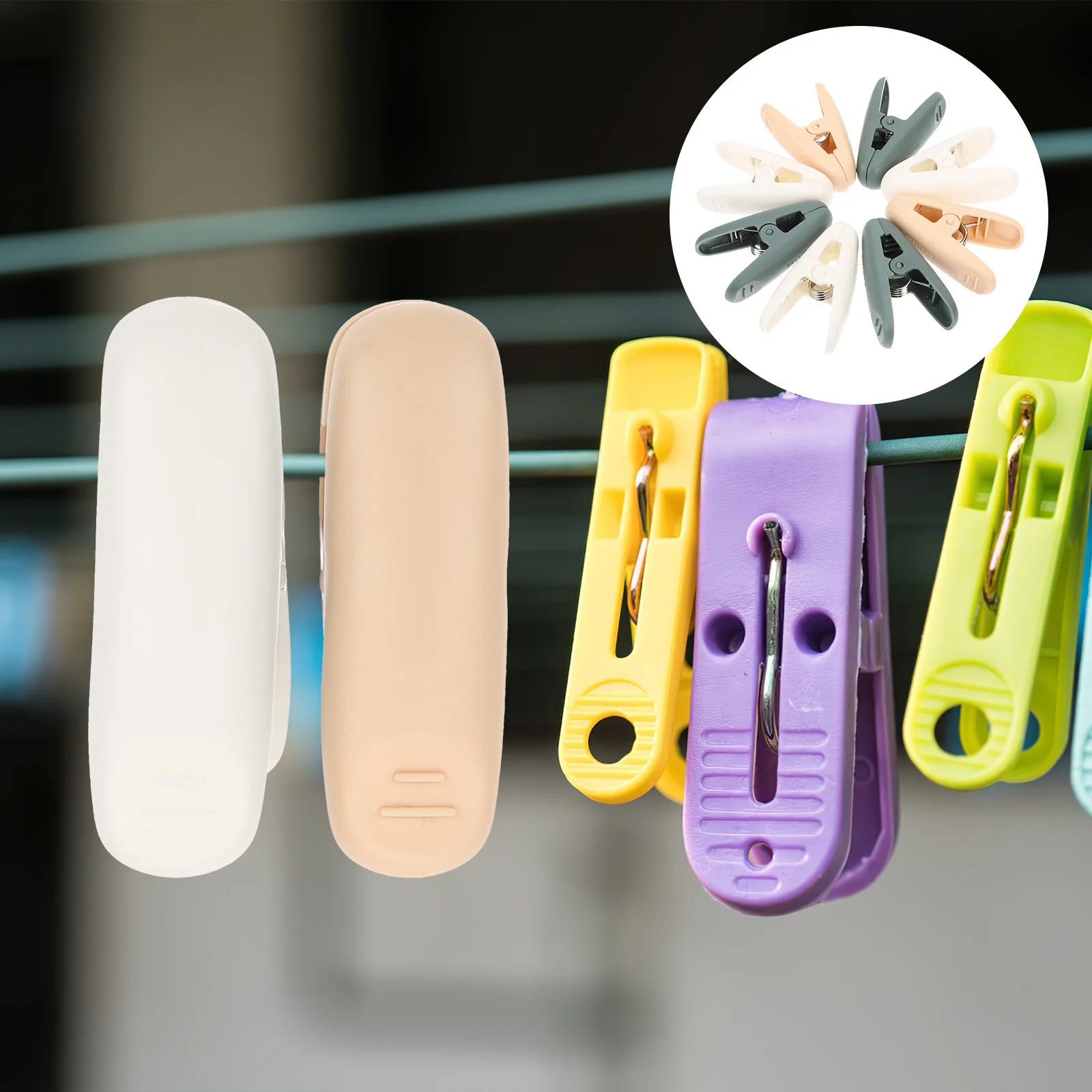 15Pcs Clothes Clips Plastic Heavy Duty Laundry Pins for Hanging Clothing Towel Drying Chip Bag Fastener Hanger
15Pcs Clothes Clips Plastic Heavy Duty Laundry Pins for Hanging Clothing Towel Drying Chip Bag Fastener Hanger