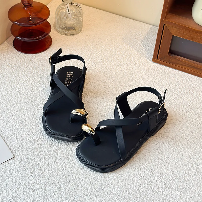 New Summer Girls Sandals Outdoor Beach Shoes Kids Princess Roman Sandals Toe-Separating Children Shoes Flat Indoor Slippers
New Summer Girls Sandals Outdoor Beach Shoes Kids Princess Roman Sandals Toe-Separating Children Shoes Flat Indoor Slippers