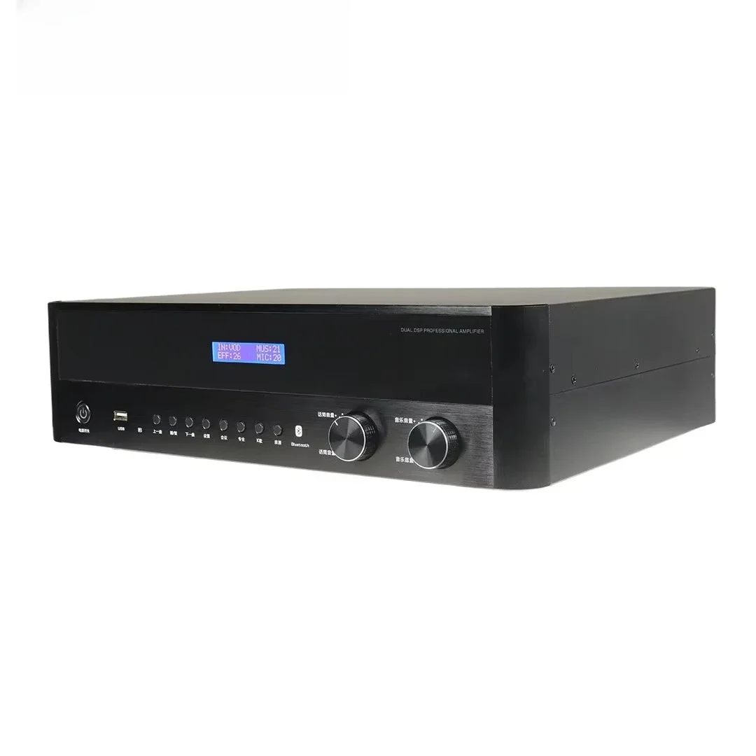 150W+150W+300W Analog DSP Audio Power Amplifier Karaoke Home Theater KTV Sound System Karaoke Amplifier
150W+150W+300W Analog DSP Audio Power Amplifier Karaoke Home Theater KTV Sound System Karaoke Amplifier