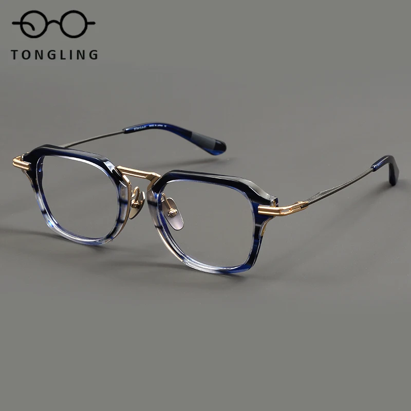 Fashionable Designer Men Retro Acetate Material Classic Daily And Business Multi-Scenario Ultra-Wide Face Shape Glasses Frame
Fashionable Designer Men Retro Acetate Material Classic Daily And Business Multi-Scenario Ultra-Wide Face Shape Glasses Frame