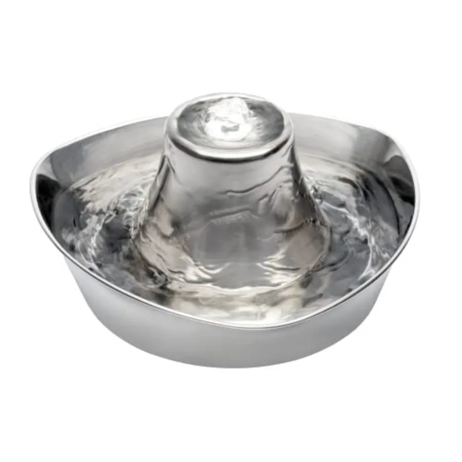 Seaside Stainless Steel Cat and Dog 60 Oz Water Capacity - 2 Water Filters and 1 Pump Included Soothing Flow for Pets Scratch-a
Seaside Stainless Steel Cat and Dog 60 Oz Water Capacity - 2 Water Filters and 1 Pump Included Soothing Flow for Pets Scratch-a