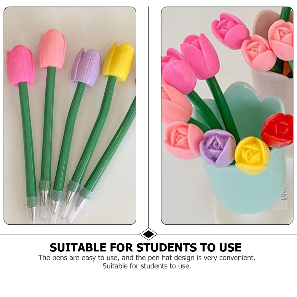 5pcs Ballpoint Pens Flower Shaped Plastic Fine Tip Office Stationery Gift Writing Simulated Floral Design Student Use
5pcs Ballpoint Pens Flower Shaped Plastic Fine Tip Office Stationery Gift Writing Simulated Floral Design Student Use