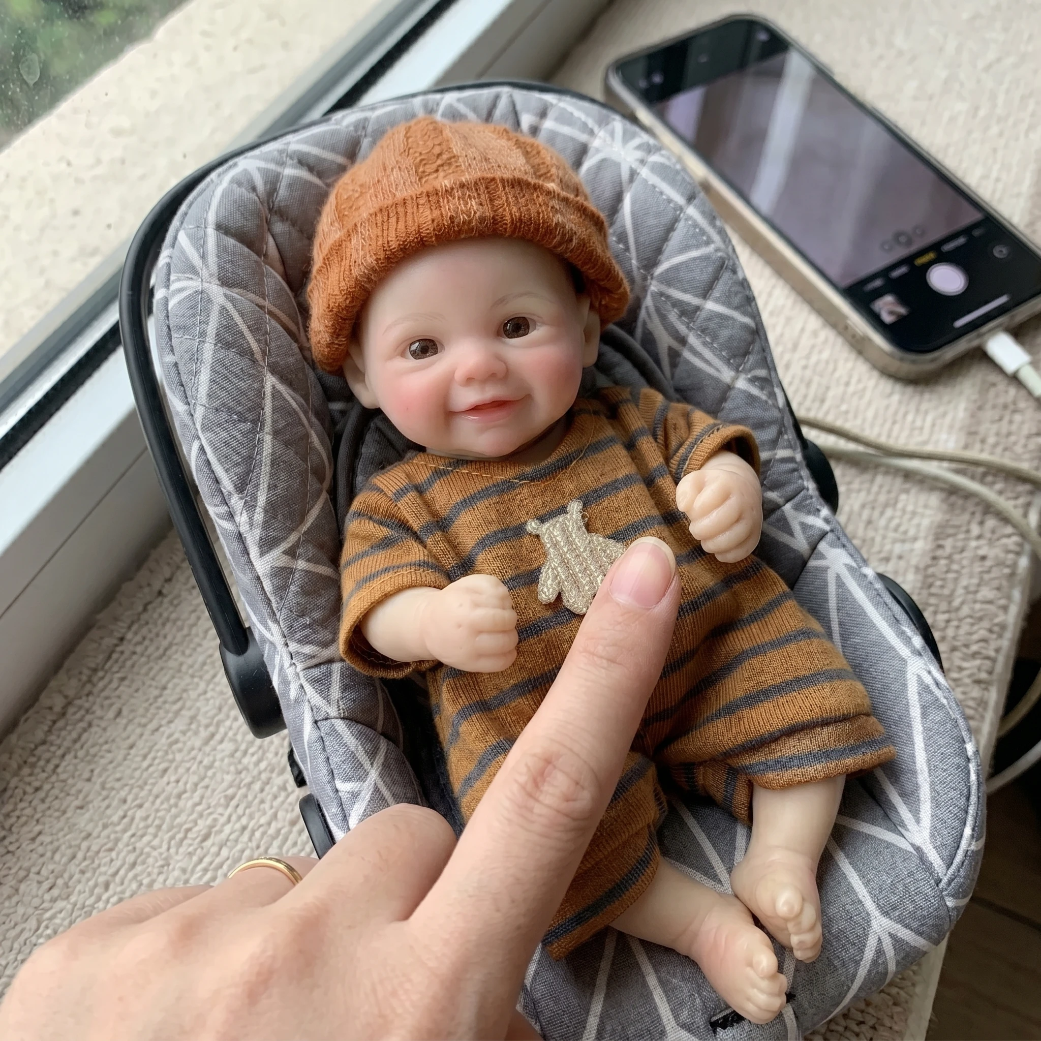 6 Inch Solid Silicone Reborn Doll Girl Handmade Newborn Baby Doll For Birthday Gifts
6 Inch Solid Silicone Reborn Doll Girl Handmade Newborn Baby Doll For Birthday Gifts