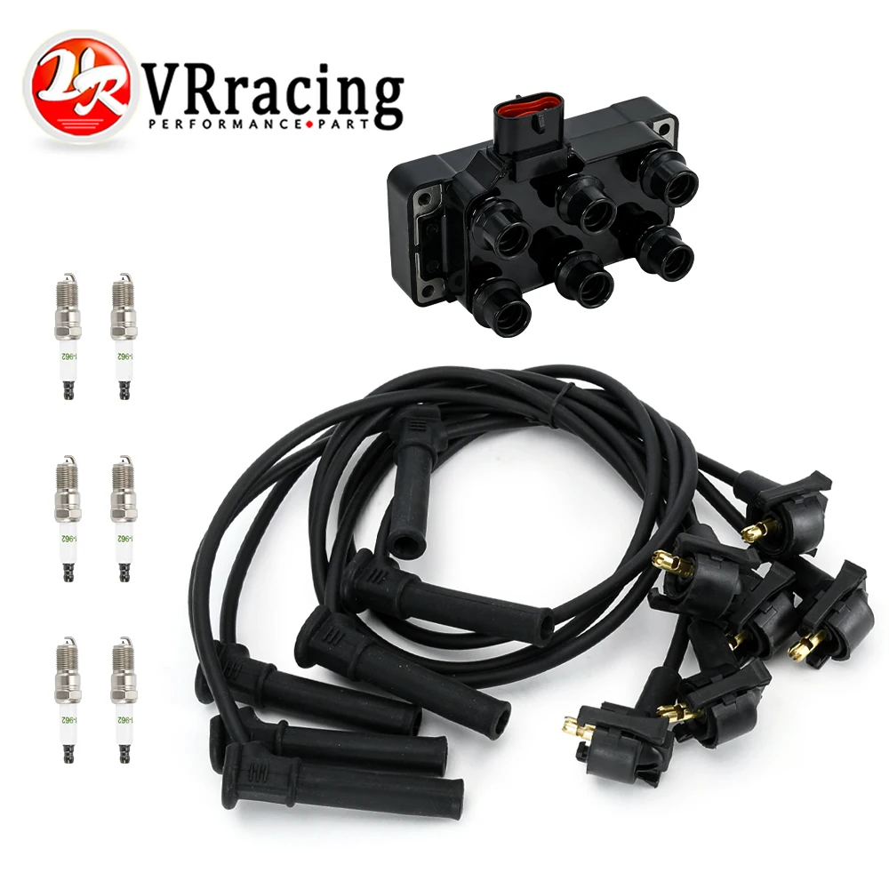 Set of 1 DG452 Ignition Coil & 6PCS 41-962 Spark Plugs & Wires Set For Ford Aerostar E-150/250 Explorer F-150 Ranger V6 90-10
Set of 1 DG452 Ignition Coil & 6PCS 41-962 Spark Plugs & Wires Set For Ford Aerostar E-150/250 Explorer F-150 Ranger V6 90-10