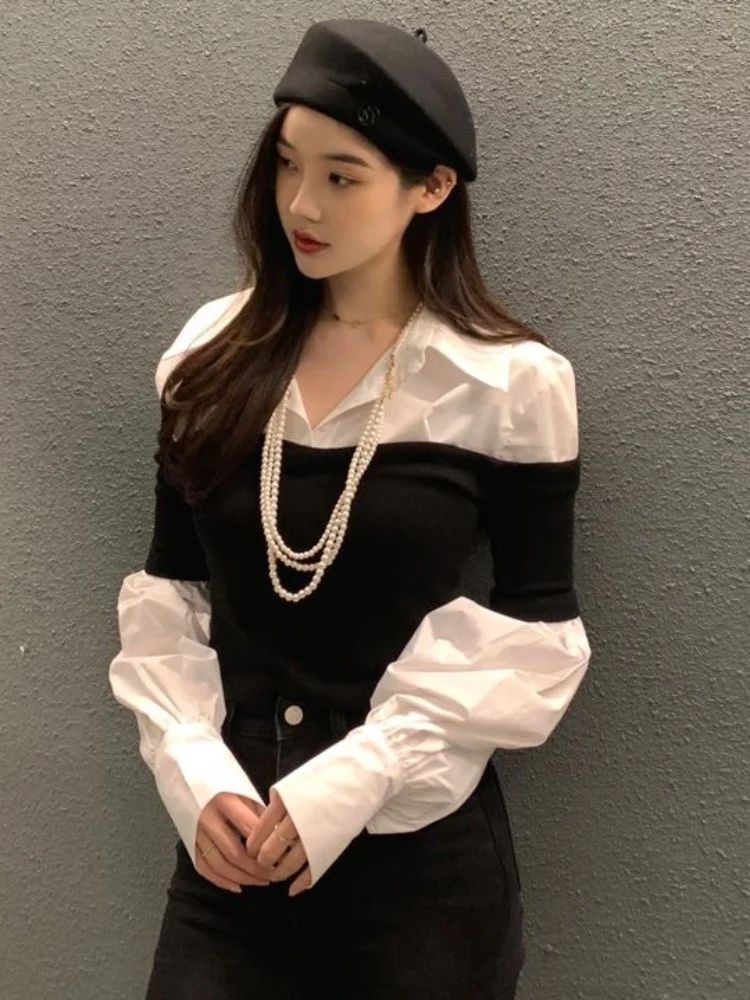 Spring Early Slim Fit Long Sleeve Shirt Women's Placket Color Block Design Casual Wear for Commuting Hiking Street Style And ...
Spring Early Slim Fit Long Sleeve Shirt Women's Placket Color Block Design Casual Wear for Commuting Hiking Street Style And ...