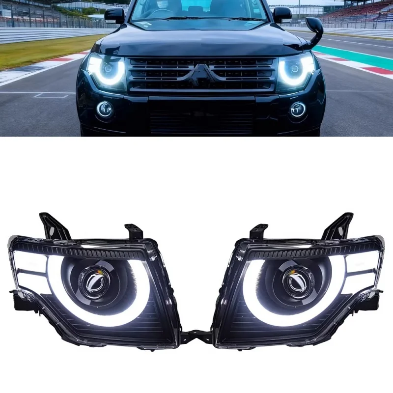 Фара в сборе для Mitsubishi Pajero V97 2004-2020 с функцией дневных ходовых огней и указателей поворота
Фара в сборе для Mitsubishi Pajero V97 2004-2020 с функцией дневных ходовых огней и указателей поворота