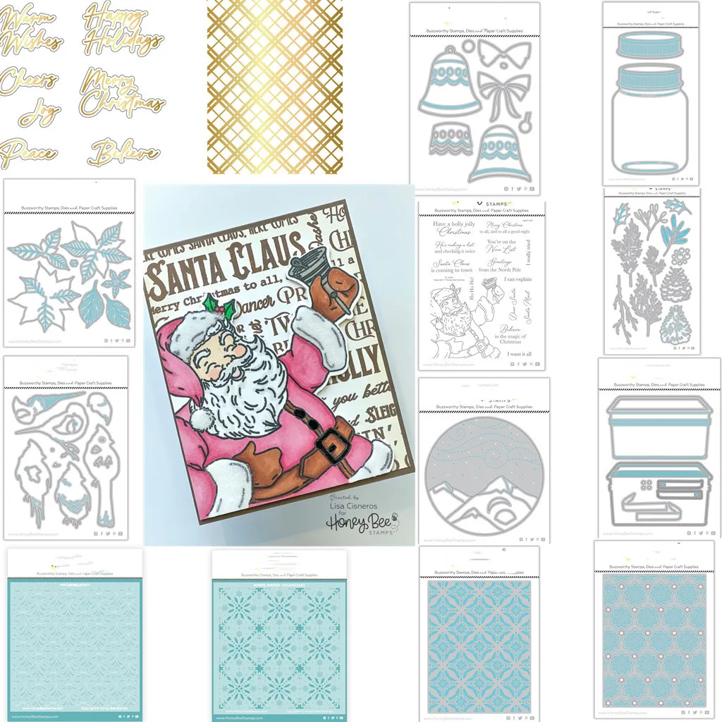 New Christmas Poinsettia Stencils Clear Stamps Metal Cutting Dies Hot Foil for Diy Scrapbook Handmade Supplies Cards
New Christmas Poinsettia Stencils Clear Stamps Metal Cutting Dies Hot Foil for Diy Scrapbook Handmade Supplies Cards