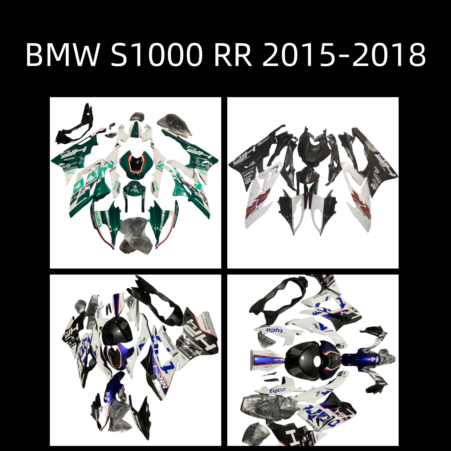 Motorcycle Fairing Set for BMW S1000RR S1000 RR 2015 2016 2017 2018 Injection Bodywork Cover Body Kit Plastic customizeable
Motorcycle Fairing Set for BMW S1000RR S1000 RR 2015 2016 2017 2018 Injection Bodywork Cover Body Kit Plastic customizeable