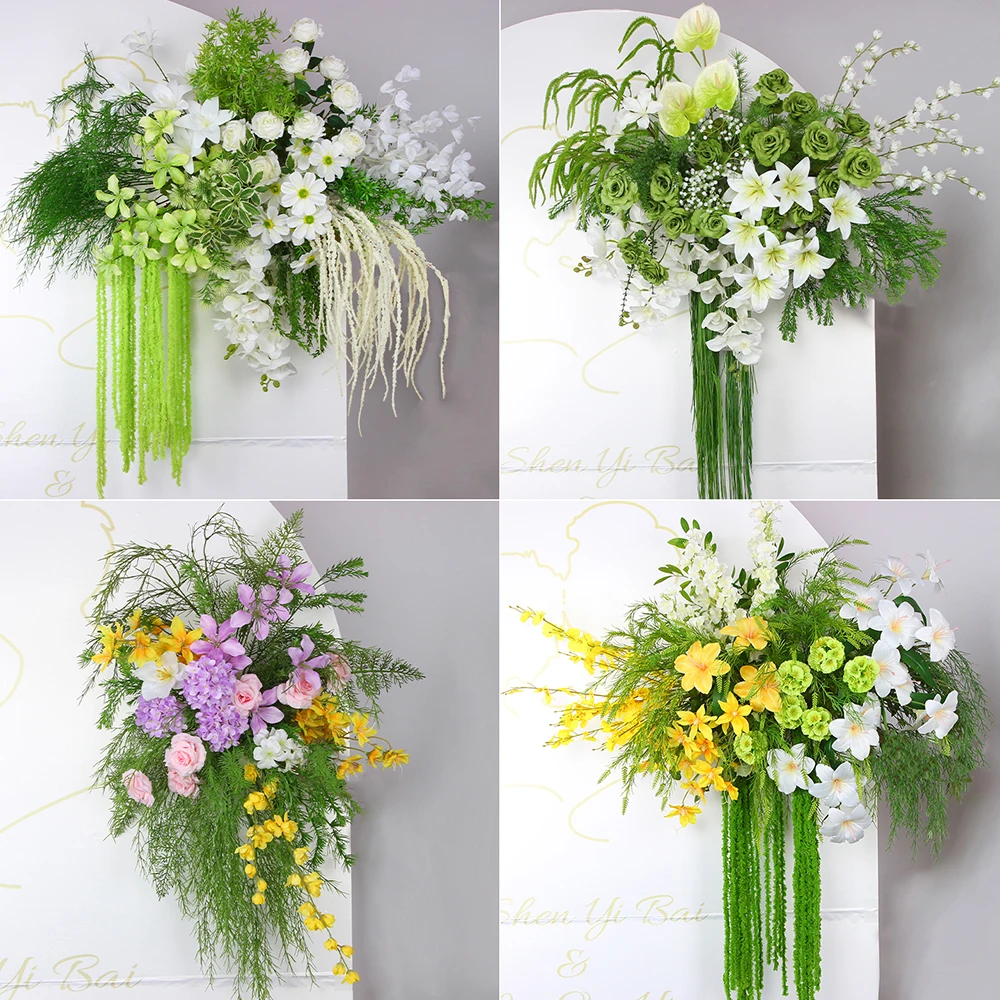 Роскошные бело-зеленые свадебные украшения, искусственные цветы, цветочный фон, композиция, подвесной цветочный ряд, дорожный свинцовый цветочный шар
Роскошные бело-зеленые свадебные украшения, искусственные цветы, цветочный фон, композиция, подвесной цветочный ряд, дорожный свинцовый цветочный шар