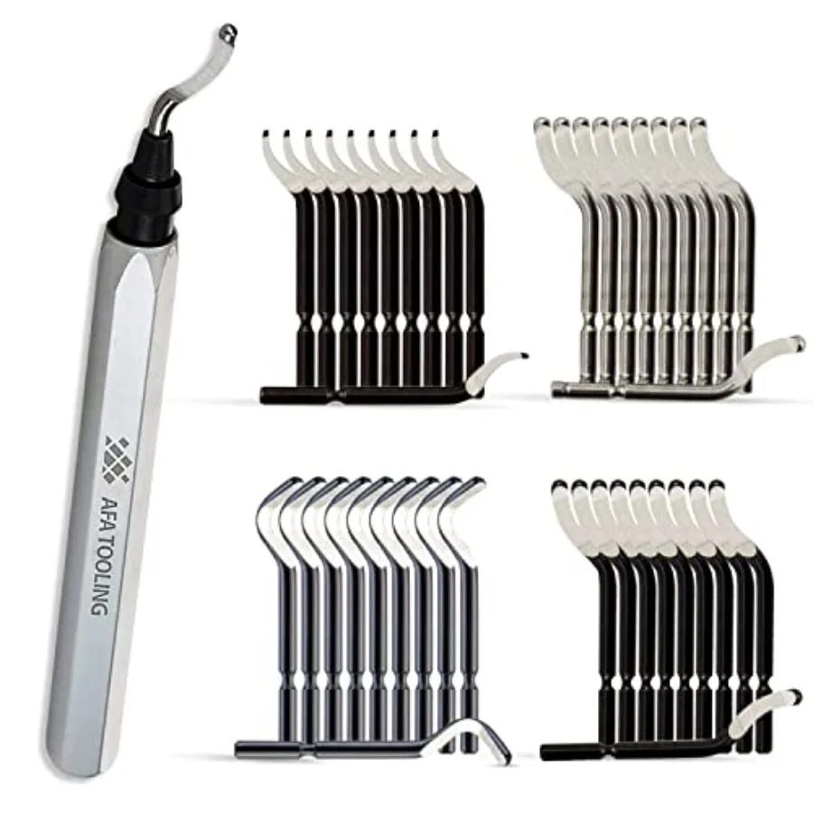 AFA Tooling - Tool Micro-Polished Anodized Handle with 41 M2/M35 Cobalt HSS Blades Tool 3D Printing Reamer Tool for Metal PVC C
AFA Tooling - Tool Micro-Polished Anodized Handle with 41 M2/M35 Cobalt HSS Blades Tool 3D Printing Reamer Tool for Metal PVC C