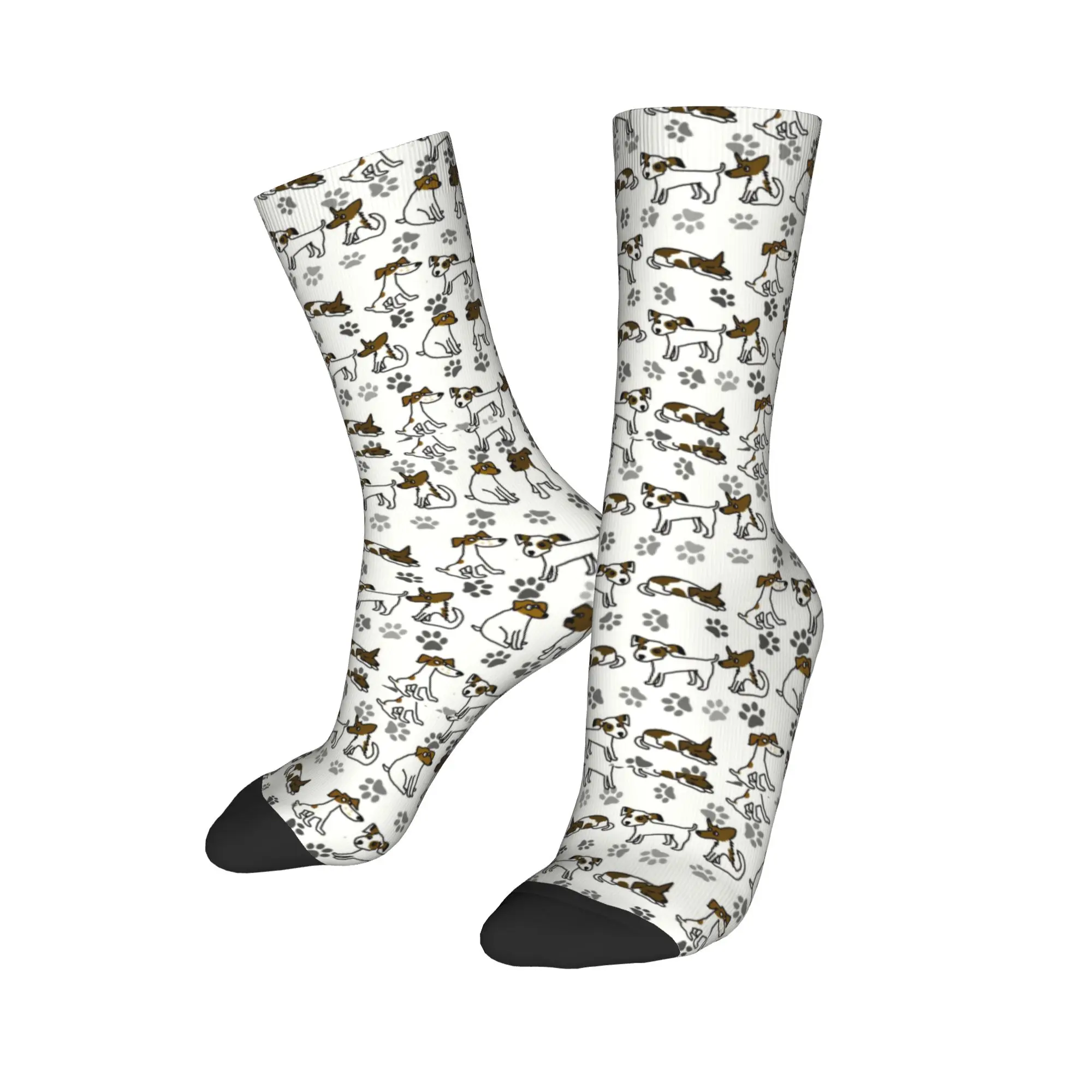 Custom Funny Jack Russell Terrier Cartoon Pattern Mens Crew Socks Unisex Fun Spring Summer Autumn Winter Dress Socks
Custom Funny Jack Russell Terrier Cartoon Pattern Mens Crew Socks Unisex Fun Spring Summer Autumn Winter Dress Socks