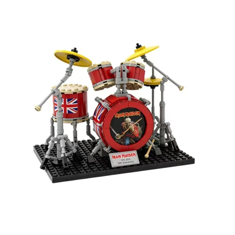 Iron Maiden Drum Set Building Blocks Rock Instrument MOC Bricks Desktop Ornament,Gift For Rock Fans & Adult BrickCollectors
Iron Maiden Drum Set Building Blocks Rock Instrument MOC Bricks Desktop Ornament,Gift For Rock Fans & Adult BrickCollectors