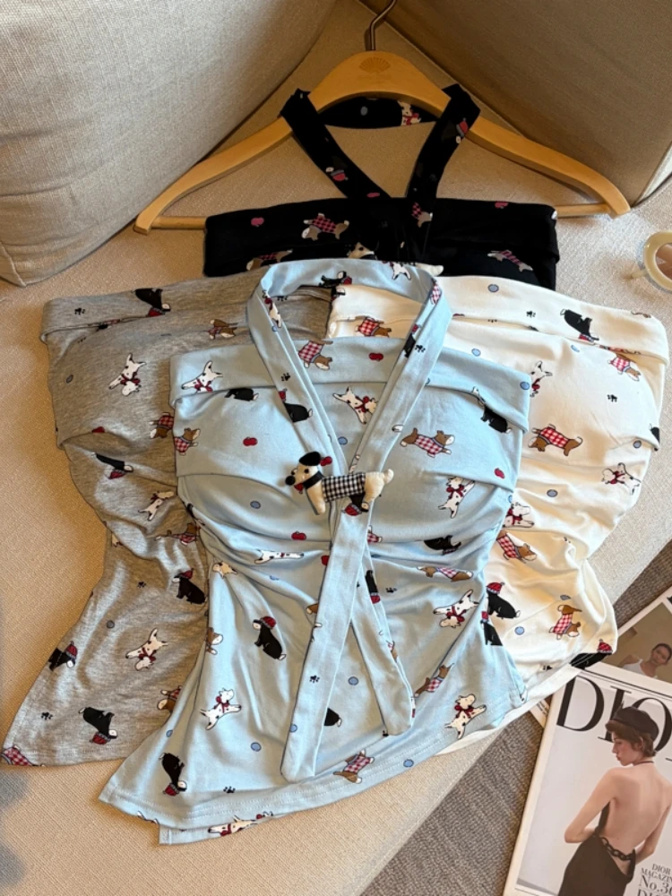 Sweet And Spicy Girl Print Sash Halter Neck Tube Top Women's Slim Fit Summer New Style Silk Material No Brand Recommendation
Sweet And Spicy Girl Print Sash Halter Neck Tube Top Women's Slim Fit Summer New Style Silk Material No Brand Recommendation