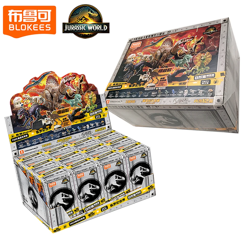 Original Blokees Jurassic World Children's Collection Blind Box Exquisite Craftsmanship Dinosaur Model Ornament Toy Party Gift
Original Blokees Jurassic World Children's Collection Blind Box Exquisite Craftsmanship Dinosaur Model Ornament Toy Party Gift