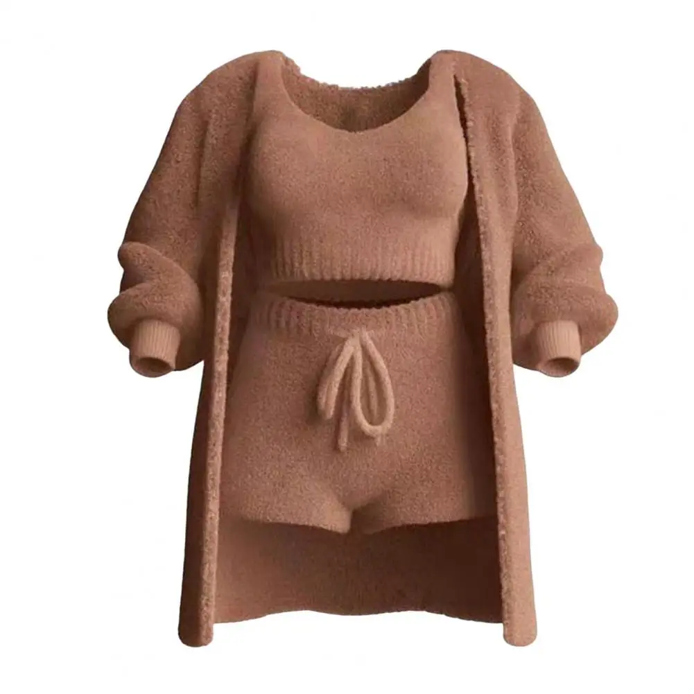 Women Fall Winter Clothes Women Suit Outfit Women's 4-piece Casual Daily Wear Set Long Sleeve Coat Sleeveless Top Drawstring
Women Fall Winter Clothes Women Suit Outfit Women's 4-piece Casual Daily Wear Set Long Sleeve Coat Sleeveless Top Drawstring