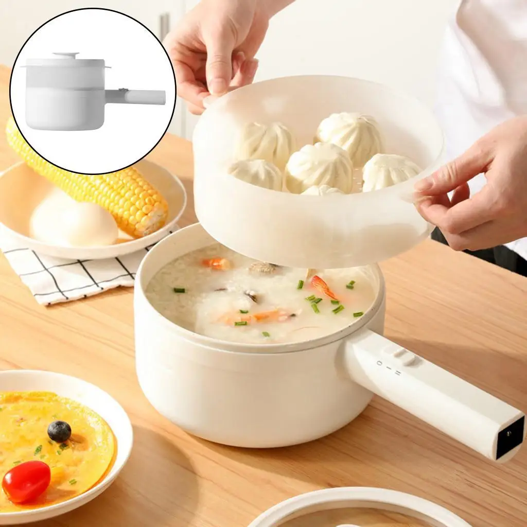 Mini Personal Household Electric Skillet and Steam Grid for Pasta Pancakes
Mini Personal Household Electric Skillet and Steam Grid for Pasta Pancakes