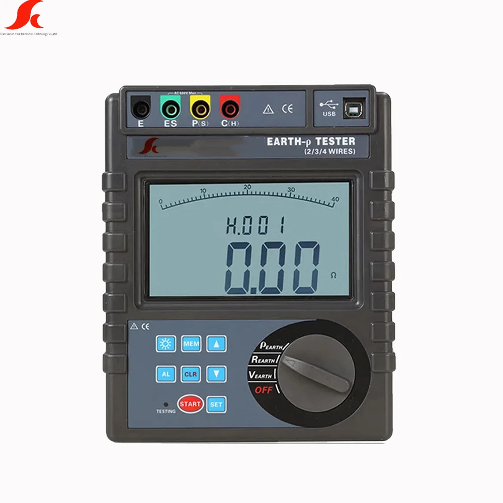 Digital Electronic Ground Resistance Meter
Digital Electronic Ground Resistance Meter
