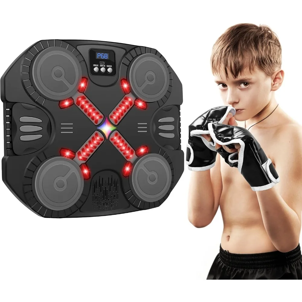 Wall Mounted Bluetooth Punch Target with Gloves Boxing Training Toy for Kids Adults
Wall Mounted Bluetooth Punch Target with Gloves Boxing Training Toy for Kids Adults