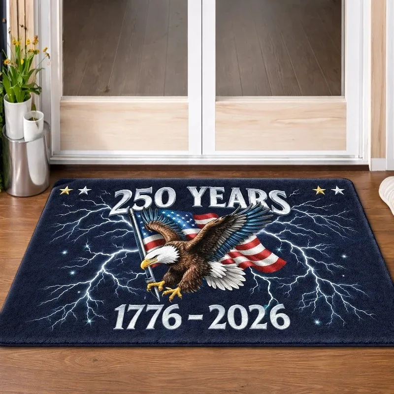 Independence Day Rug Flag with Eagle & Stars Stripes Pattern Home Decor
Independence Day Rug Flag with Eagle & Stars Stripes Pattern Home Decor