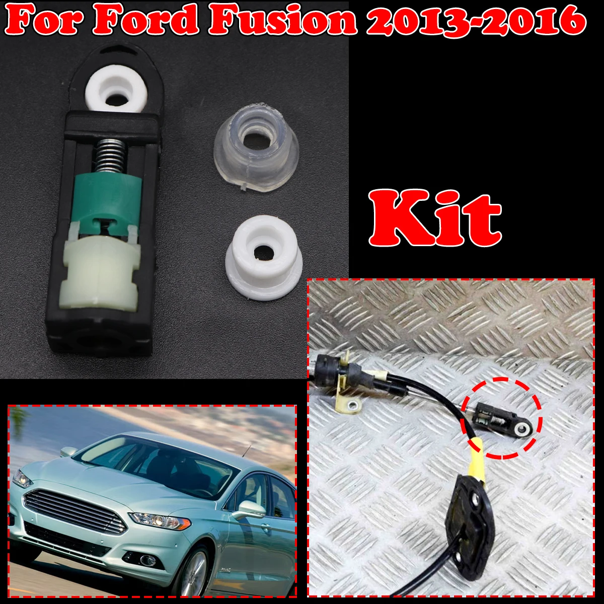 Shift Cable Bushing kit For Ford Fusion 2013-2016 Connect Automatic Transmission Linkage Rod End Repair Grommet Replacement part
Shift Cable Bushing kit For Ford Fusion 2013-2016 Connect Automatic Transmission Linkage Rod End Repair Grommet Replacement part