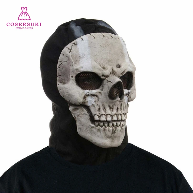 Call of Duty Skull Ghost Skeleton Mask Cosplay Prop Halloween Ghost Headgear
Call of Duty Skull Ghost Skeleton Mask Cosplay Prop Halloween Ghost Headgear