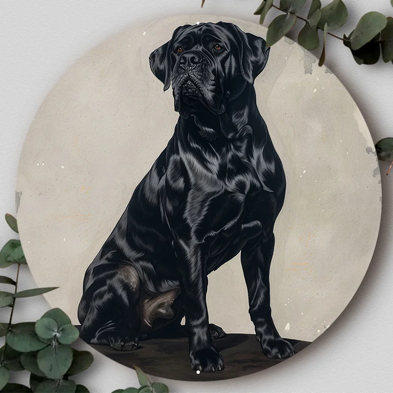 Aluminum Metal Sign, Dog Pattern 2D Flat Circular Wreath Sign, Wall Art Home Decor, Gift for Dog Lovers, Decorative Wall Poster
Aluminum Metal Sign, Dog Pattern 2D Flat Circular Wreath Sign, Wall Art Home Decor, Gift for Dog Lovers, Decorative Wall Poster