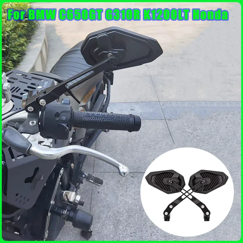 For BMW C650GT G310R K1200LT Honda NC750X Hornet 600 Universal 8-10mm Rearview Mirror Aluminum Alloy Motorcycle Accessories
For BMW C650GT G310R K1200LT Honda NC750X Hornet 600 Universal 8-10mm Rearview Mirror Aluminum Alloy Motorcycle Accessories