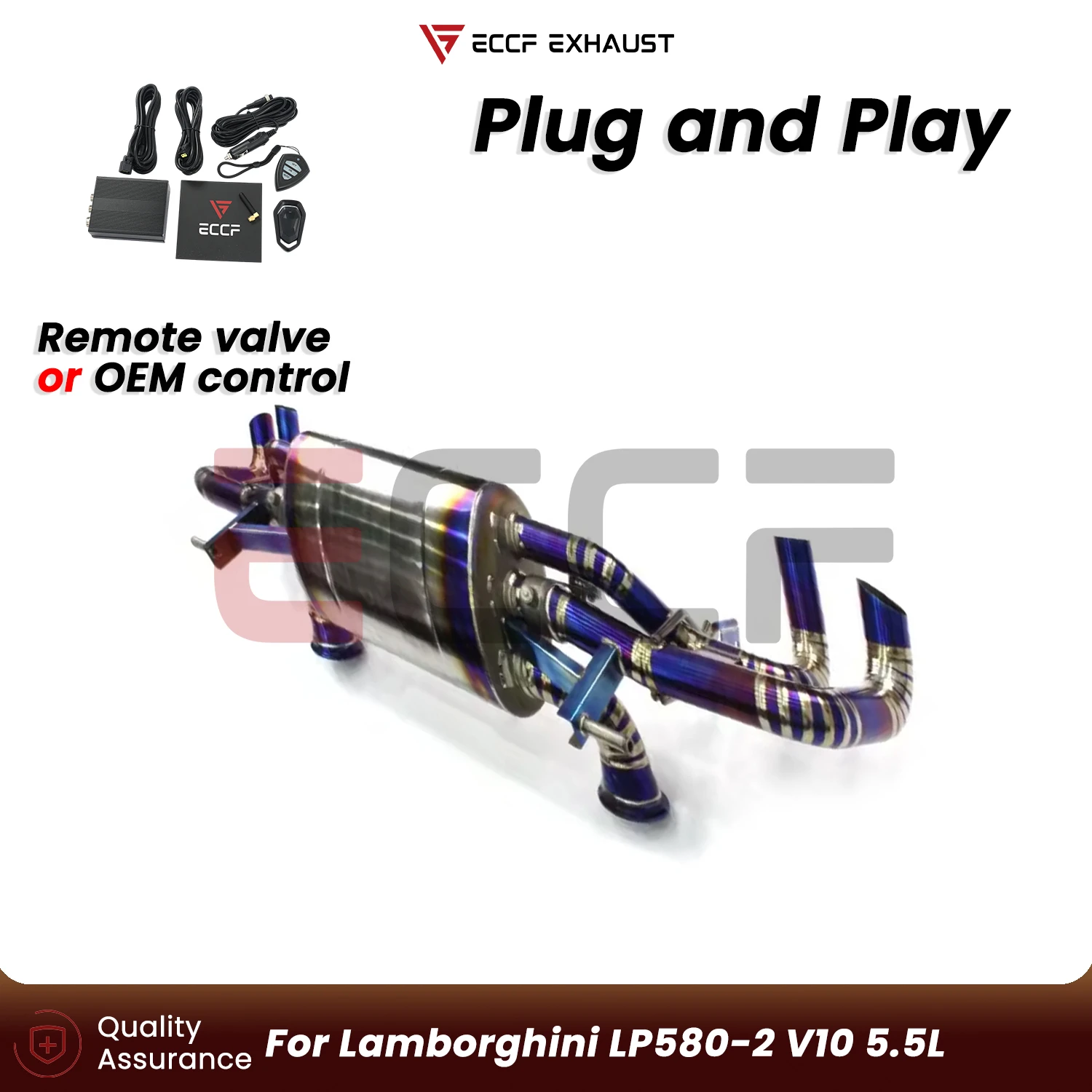 Sporty Titanium Exhaust System For Lamborghini LP580-2 V10 5.5L Aggressive Exhaust Sound Plug and Play Performance Upgrade
Sporty Titanium Exhaust System For Lamborghini LP580-2 V10 5.5L Aggressive Exhaust Sound Plug and Play Performance Upgrade