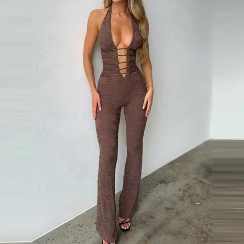 Night Club Straight 2YK Combinations High Street Double V Drawstring Female Jumpsuit Women Printed Floral Skinny One Piece
Night Club Straight 2YK Combinations High Street Double V Drawstring Female Jumpsuit Women Printed Floral Skinny One Piece