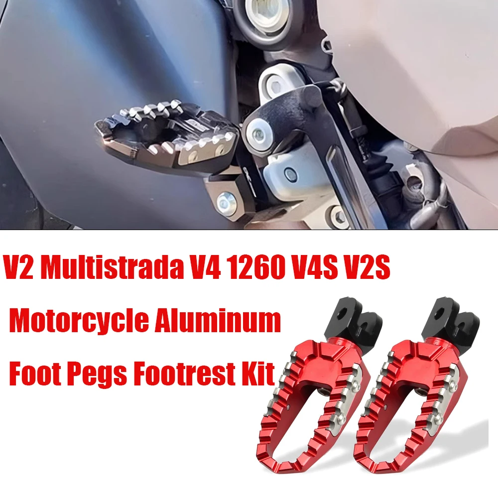 Для Multistrada 950 MTS 950 S V2 V2S 2018-2024 новая подставка для ног с ЧПУ для мотоцикла, туристические регулируемые подножки, комплект педалей
Для Multistrada 950 MTS 950 S V2 V2S 2018-2024 новая подставка для ног с ЧПУ для мотоцикла, туристические регулируемые подножки, комплект педалей