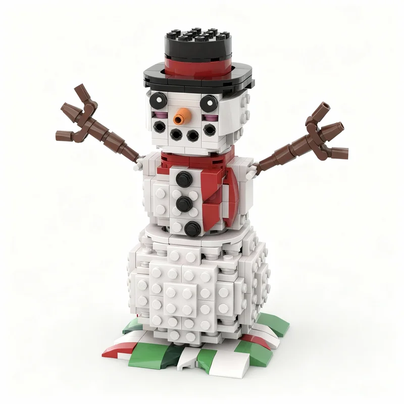 325pcs MOC Snow Man Seasonal Christmas Model Building Blocks Construction Toy Christmas Gifts DIY Creative Idea Education Brick
325pcs MOC Snow Man Seasonal Christmas Model Building Blocks Construction Toy Christmas Gifts DIY Creative Idea Education Brick