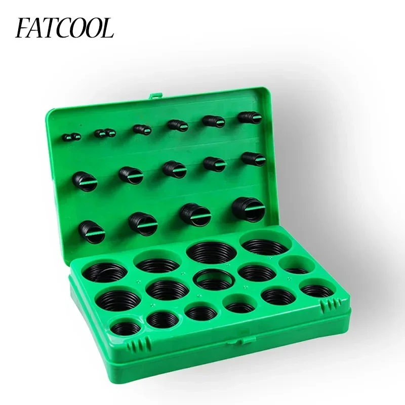 Fatcool Universal 2.8-50 Mm Metric Rubber O-ring Set For Automotive Service Tools 0-ring Repair Box Rubber Ring Sealing Ring
Fatcool Universal 2.8-50 Mm Metric Rubber O-ring Set For Automotive Service Tools 0-ring Repair Box Rubber Ring Sealing Ring
