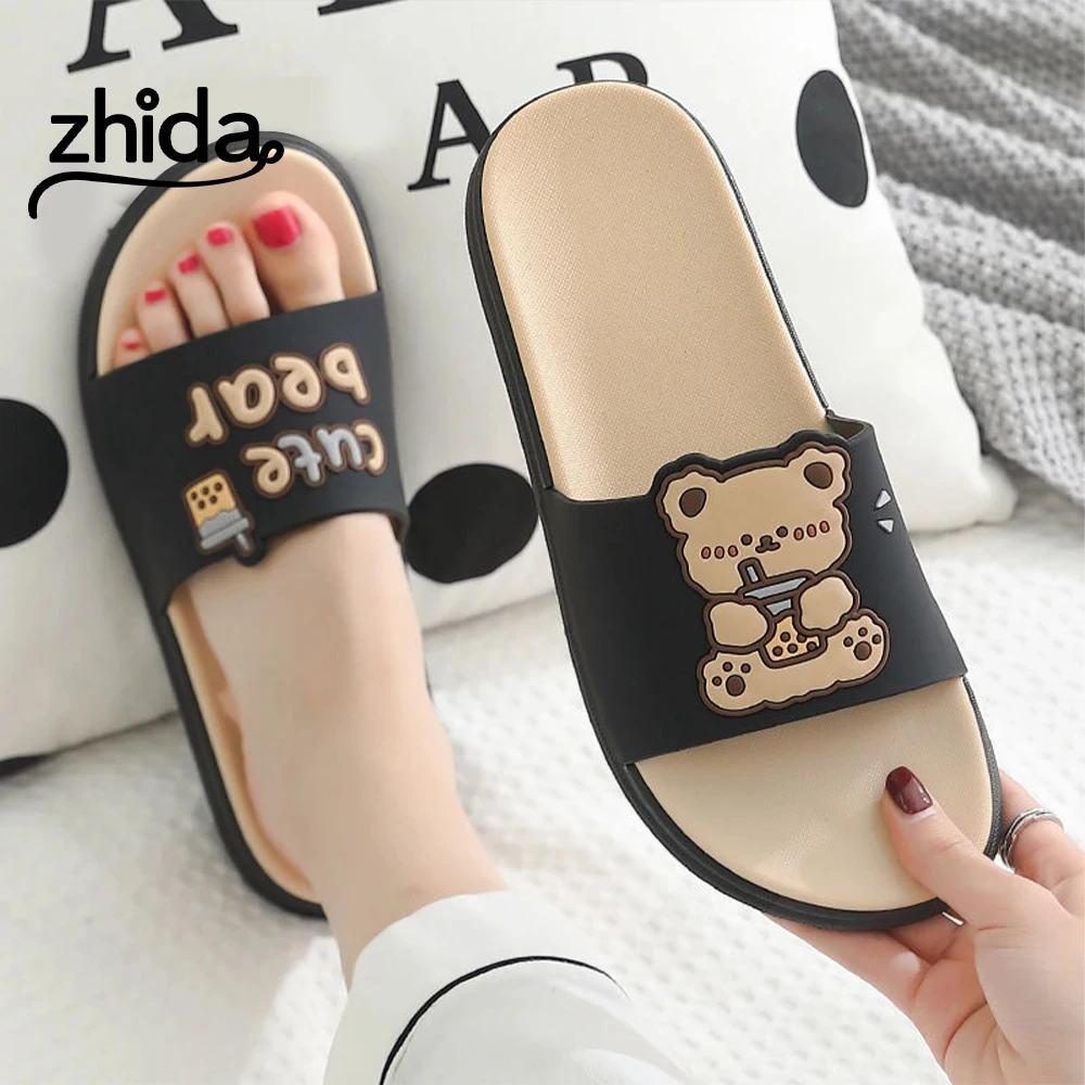 ZHIDA Cute Cartoon Women Sandals Thick Sole Quick Drying Slippers Bathroom Slides Beach Indoor Sandals Summer Couple Shoes
ZHIDA Cute Cartoon Women Sandals Thick Sole Quick Drying Slippers Bathroom Slides Beach Indoor Sandals Summer Couple Shoes
