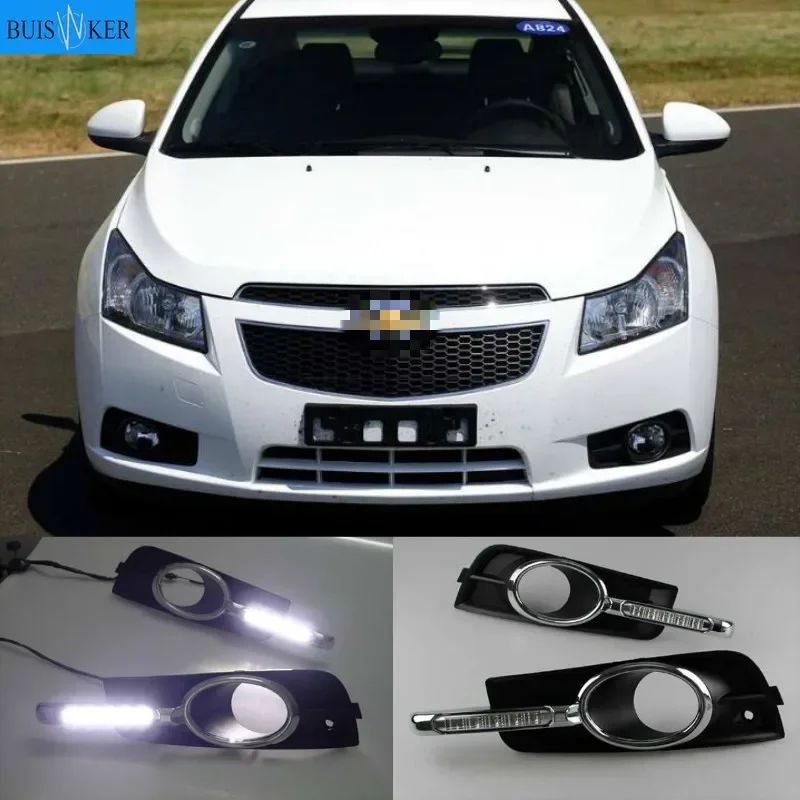 LED Daytime Running Light DRL For Chevrolet Cruze 2009-2014 DRL Fog Lamp with Turn Signal Dimmed Light
LED Daytime Running Light DRL For Chevrolet Cruze 2009-2014 DRL Fog Lamp with Turn Signal Dimmed Light