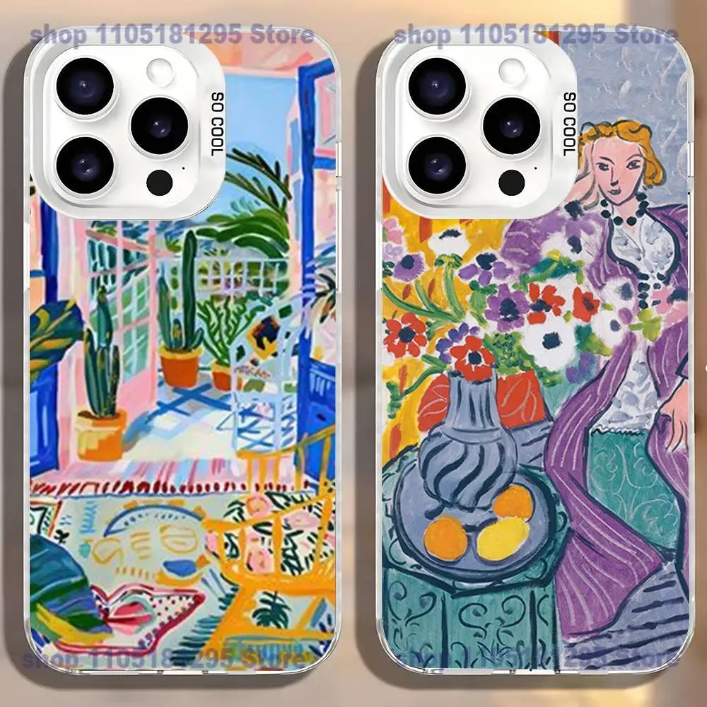 Henri Matisse Art Painting Phone Case For iPhone17,16,15,14,13,12,11,Mini,Pro,SE,MAX,plus,White Matte Shockproof Cover
Henri Matisse Art Painting Phone Case For iPhone17,16,15,14,13,12,11,Mini,Pro,SE,MAX,plus,White Matte Shockproof Cover